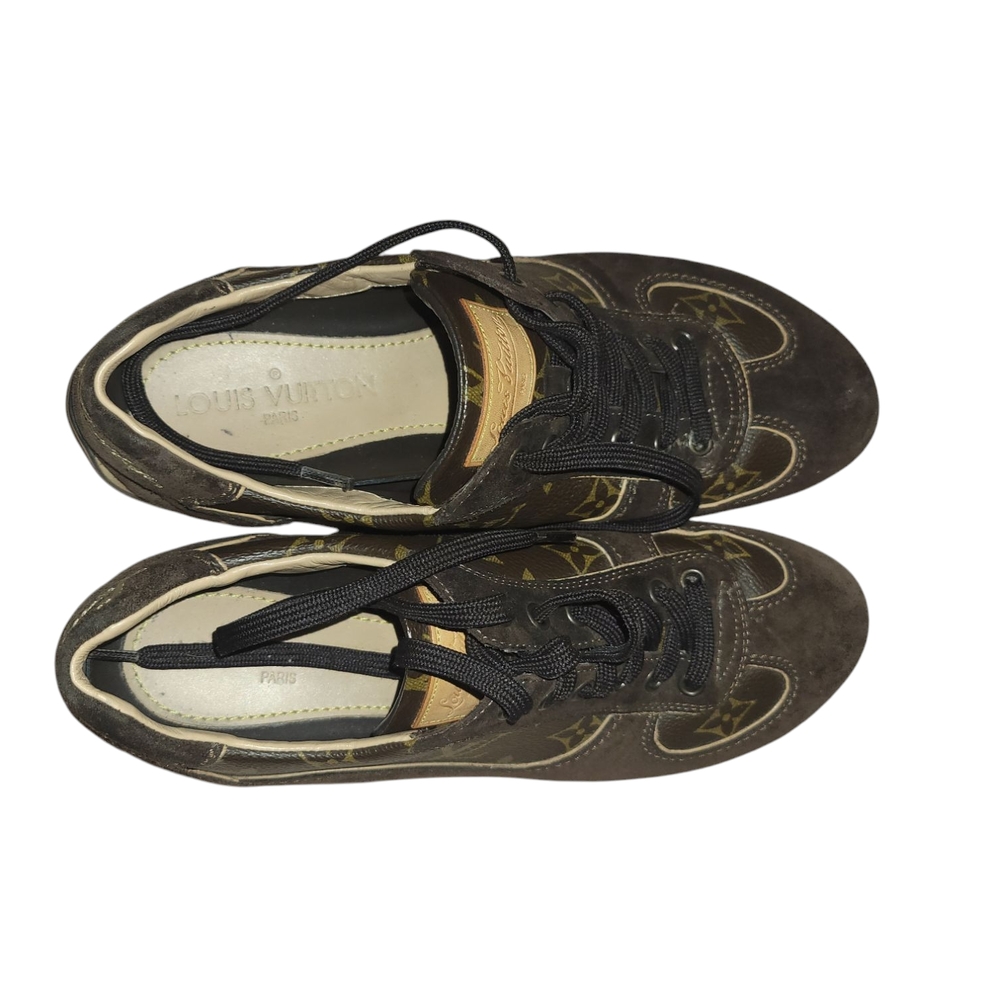 Louis Vuitton Dark Brown Men's Sneakers